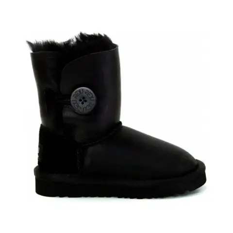 Kids Bailey Button Metallic Black