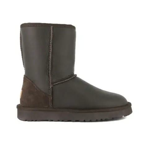 Classic Short Metallic Chocolate