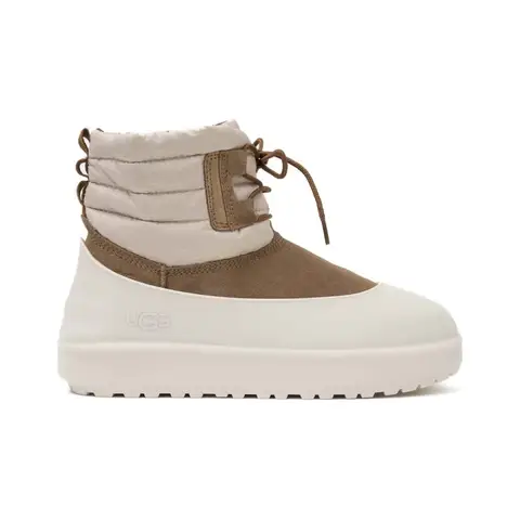 UGG Classic Mini Lace-Up Chestnut Whitecap