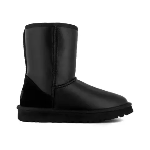 Ugg Classic Short Metallic Black