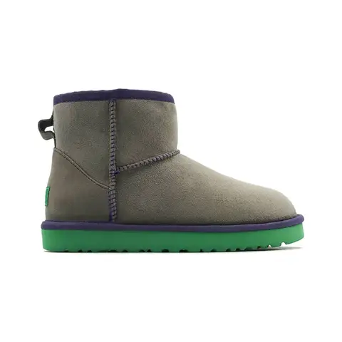 Ugg Classic Mini II Grey-Aqua