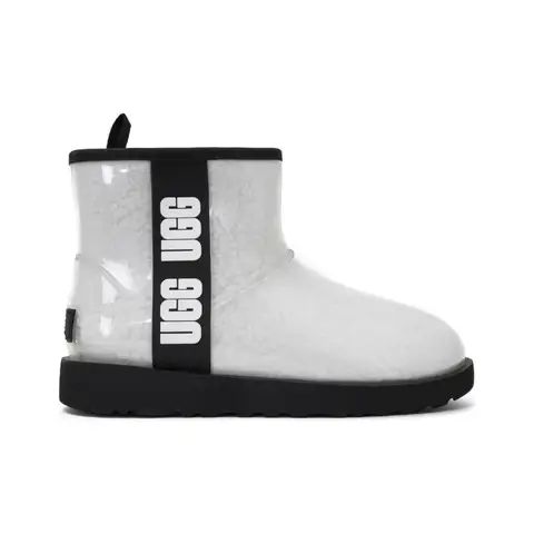 Ugg Classic Clear Mini White Black