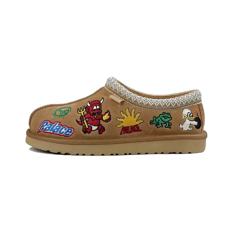 Palace X UGG Tasman Slipper Chestnut