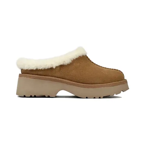 UGG New Heights Cozy Clog Chestnut