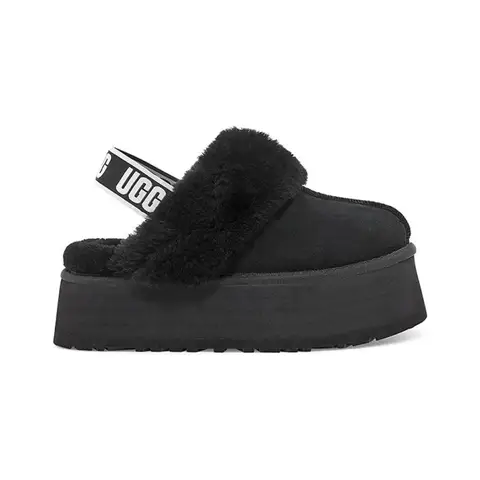 Ugg Funkette Suede Platform Black