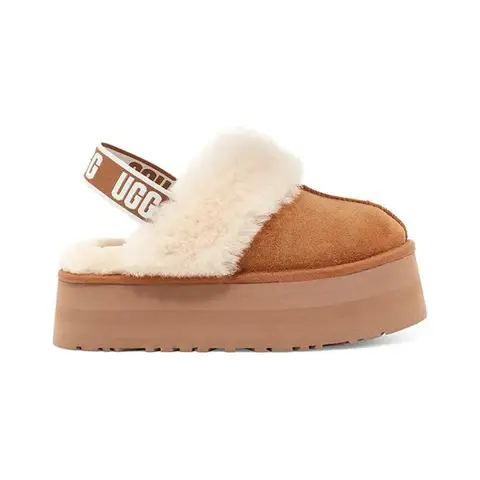 Ugg Funkette Suede Platform Chestnut