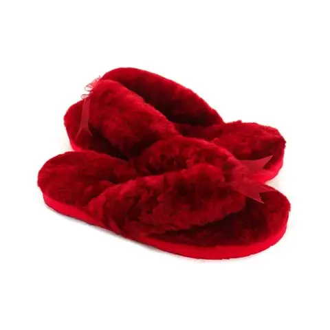 Fluff Flip Flop Ii Bordo