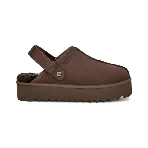 Goldenstar Clog Platform Chocolate
