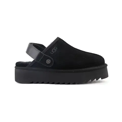 GOLDENSTAR CLOG PLATFORM black