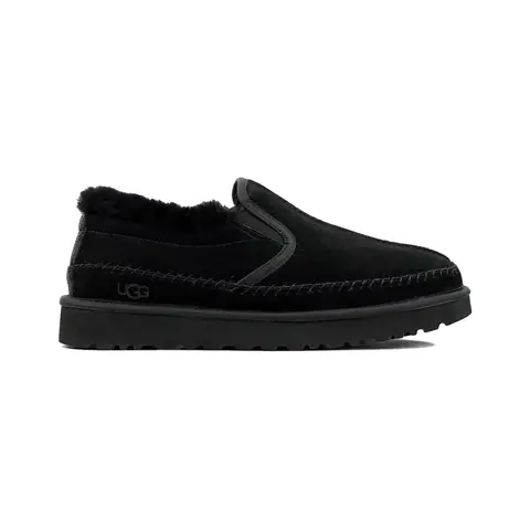 Stitch Slip On Black
