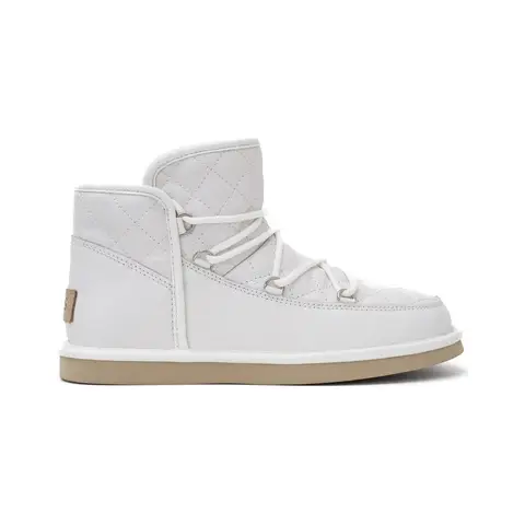 Ugg Lodge Mini Leather White