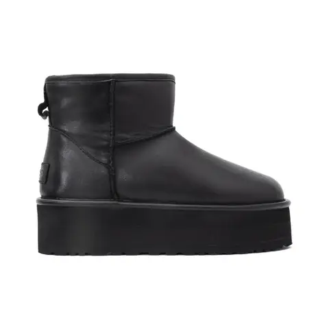 Ugg Classic Mini Platform Leather Black