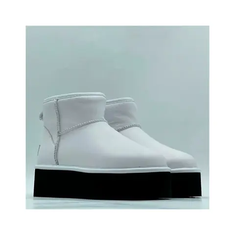 Ugg Classic Mini Platform Leather White
