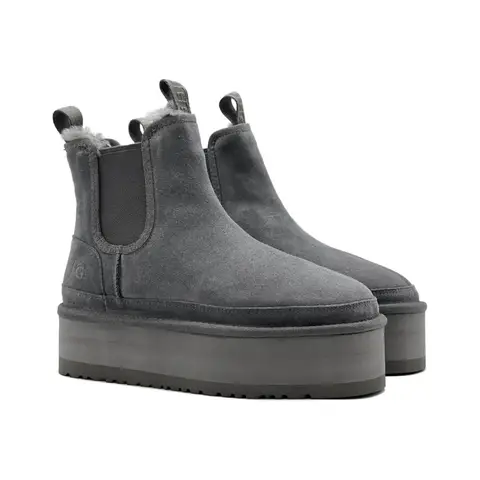 Ugg Neumel Platform Chelsea Grey