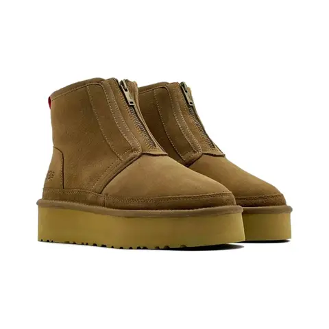 Ugg Neumel Platform Zip Chestnut