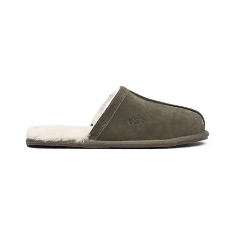 Mens Scuff Slipper Burnt Olive