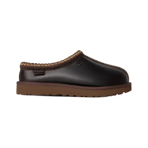Tasman Slippers Leather Regen Ironwood