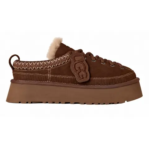 Heritage Lace-Up Slipper Hickory