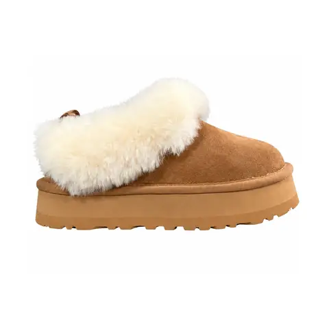 Kids Tazelle Platform Chestnut